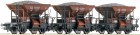 67057 Roco Set of 3 gravel Hopper cars